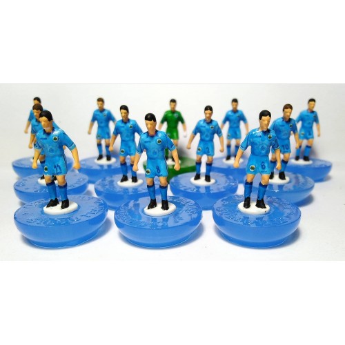 Subbuteo Andrew Table Soccer San Marino National Team 1998-99 on Hasbro Classic Bases